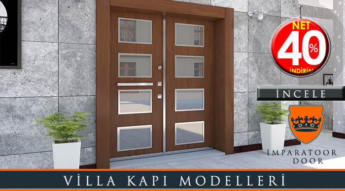 Villa Çelik Kapı Modelleri